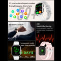 Coonba【⭐BEST⭐】Smart Watch Z49 2.01 inch Bluetooth Call 50+ Sport Mode Heart Rate Blood Pressure Blood Oxygen Health Monitoring Message Reminder Stopwatch Weather Push Music Control Smart Watch. 