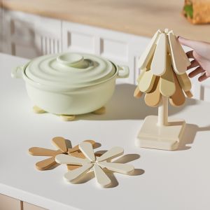 Home table silicone bowl mat high temperature table mat coaster