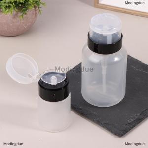 [COD] Modingdue 1ชิ้น60 200มล. เครื่องกดขวดยาทาเล็บขวดพลาสติกน้ำยาล้างเครื่องสำอางแบบพกพาเครื่องมือทำเล็บ