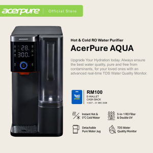 AcerPure Aqua WP5 RO Water Purifier - Black
