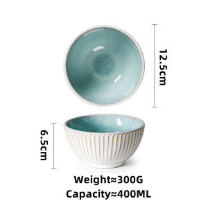 Omk kiểu Bắc âu Đồ đá Bát 400ml và 750ml