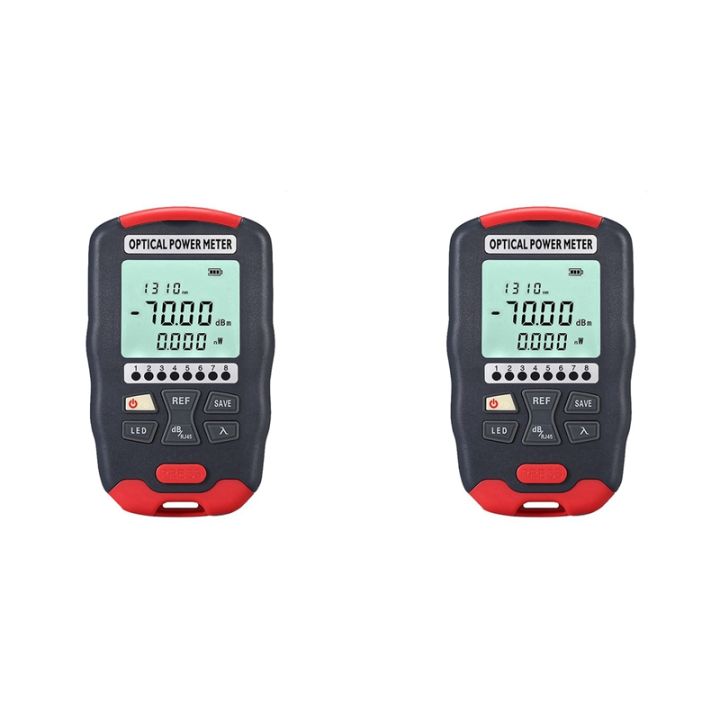 Wixn (WIXN) 2X Optical Fiber Power Meter Fiber Visual Fault Locator 10 ...