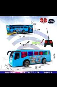 PROMO RDR1098 RC Bes Bus Tayo Mainan Anak Mobil Remote Control Hobi Koleksi Remot Kontrol RADAR