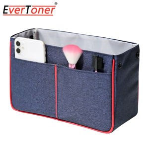 EverToner Vải Oxford Túi Bên Trong Cho Túi Xách LV Speedy Longchamp Túi Sắp Xếp Đồ Trang Điểm Chèn Túi Đựng Mỹ Phẩm