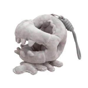 STARRY Plush Hoodie Dinosaur Skeleton Plush Pendant Grey / Pink With Lanyard Quirky Bag Charm Anime Key Chain Pendant Washable Cotton Funny Doll Hat Backpack Decoration