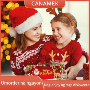 CANAMEK Christmas Cash Gift Envelope 10 Slots Christmass Money Envelopes For Cash Clip Festive Money Gift Cards Envelopes Holders