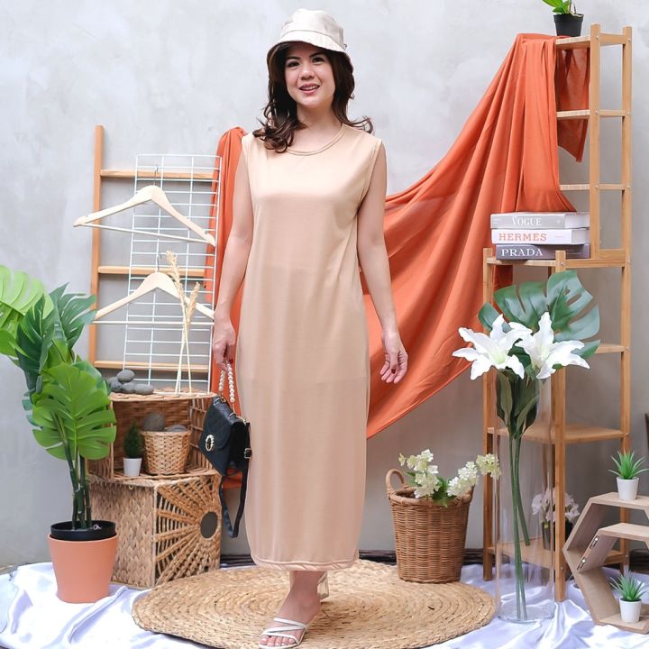BEFAST ZEC OOTD Wanita Dress CHIKA SPan Dress Inner Span