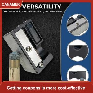 【CANAMEK】 6 Trong 1 Thiết Bị Bida Cue Công Cụ Sửa Chữa Đa Chức Năng Da Head Tip Shaper Cho Phòng Trò Chơi Phụ Kiện