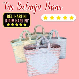 Tas plastik ukuran sedang tas belanja serbaguna kuat