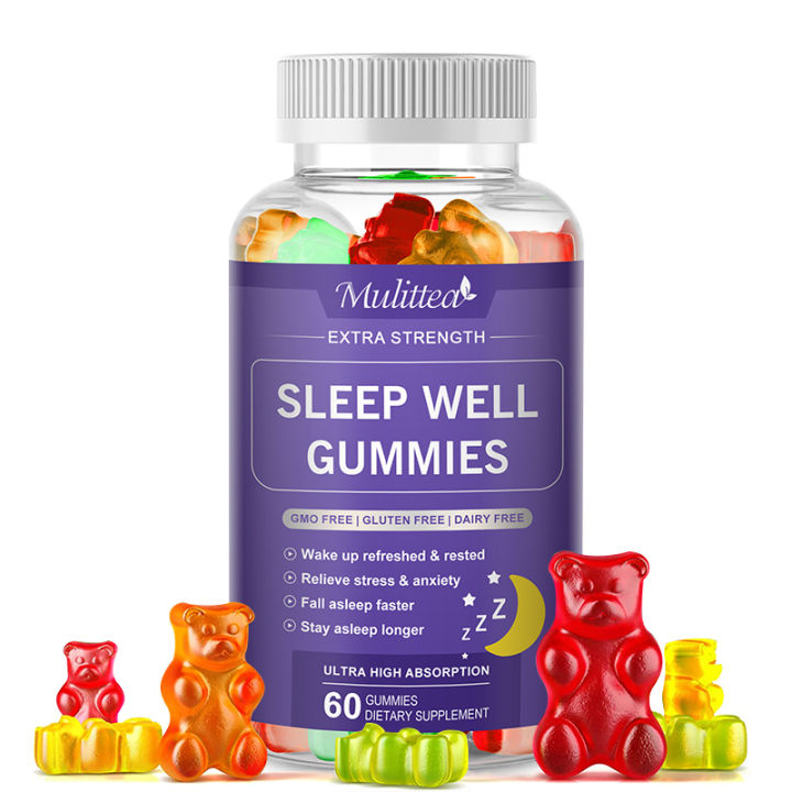 Mulittea Gummies Sleep Well Gummies | Lazada.co.th