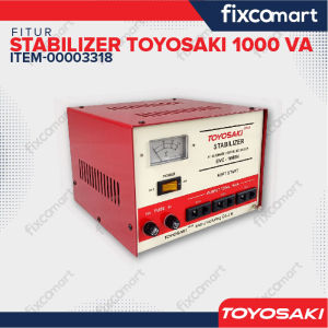 Toyosaki Stabilizer Stavol Listrik Stabiliser 500VA 1000VA 2000VA 3000VA 5000VA 10000VA