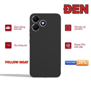 Ốp lưng cho Oppo A6C 4G mềm dẻohạn chế bám bụivân tay chất nhựa TPU