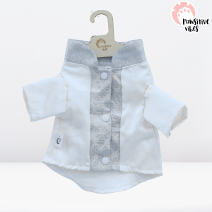 Koko Kucing Spesial Edisi Lebaran 2024 - Baju Muslim Set Koko Dengan Topi Lucu Murah - Pet Shirt - Baju Koko Kucing Bahan Katun Premium Adem Dan Nyaman - Kostum Kemeja Koko Untuk Kucing - Baju Kucing Edisi Lebaran Motif Batik Berkualitas