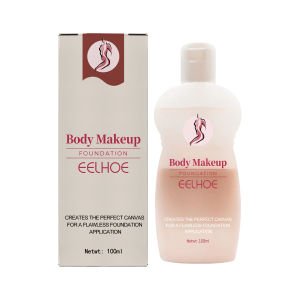 Eelhoe Body Makeup Foundation Liquid Tattoo Defects Natural Body Concealer Base Long Lasting Moisturizing Blemishes Skin Spots Full Coverage Makeup Setting Concealer