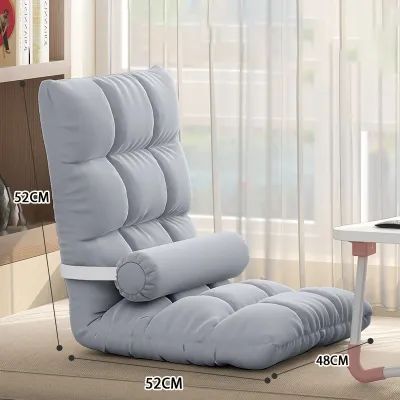𝑪𝑶𝑼𝑵𝑻𝑹𝒀 Adjustable Lazy Sofa Foldable Tatami Sofa Single Sofa Chair Cushion Balcony Cushion Integrated Pad Window Seat Sofa Kids Reading Lazy Chair 懒人沙发