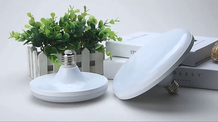 [COD] E27 Lampu LED UFO Foco 20-100W Lampu LED Ampoule Lampu LED Putih ...