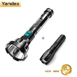Senter LED Super Terang Jarak Jauh Anti Air Flashlight Pocketman Lampu Senter LED Jarak Jauh Super Terang USB Xenon Super Terang Bisa Buat Outdoor Camping Hiking Memancing Berkemah Mendaki GRATIS SENTER BESI XML T6 ZOOM