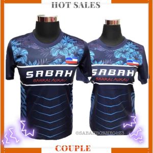 Baju Etnik couple viral Drifit jersey. Sumandak women and man kadazan dusun murut iban design