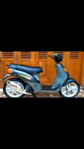 Knalpot Matic Dua Tak Tipe Udang Crom Untuk Baby Matic