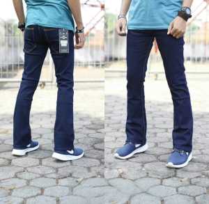 Celana Jeans Pria Cutbray Orlen Denim Flare Jeans Comprang Celana Cutbray Hitam Murah