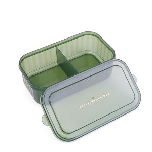 3Pcs Refrigerator Storage Box With Lid Food Fresh-Keeping Organizer Boxes Fridge Fruit Vegetable Storage Containers Case For Kitchen