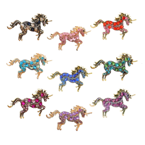 Artistics Unicorns Inspire Pin Sturdy Alloy Materials Versatile Accessory for Parties Weddings and Work