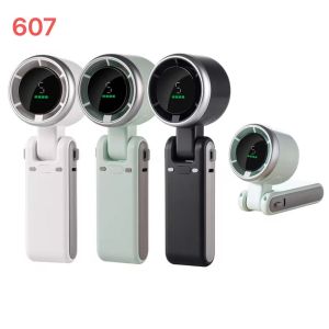 { NY ACC } FS-607 Kipas Angin Turbo Strong Portable Handheld Rechargeable Mini Fan Lipat High Speed 15000RPM