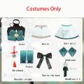 XCXOSD Honkai: Star Rail Qingque Cosplay Costumes New Suit Wig Anime Game Roleplay Outfits Qing que Dress. 