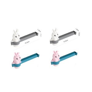 【SG stock】2Pcs Food sealing clip with fun lid Storage Bag Clip For Storage Food Kitchen Tool 2 colors
