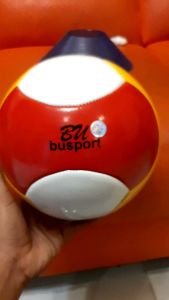 Bola Futsal Busport Original - Bola Futsal Original Murah Kualitas Bagus - Berat 400-430grm - Lingkaran 62-64cm - 3 Warna dalam 1 Bola - Hologram Original - Jahitan Rapih - Free Pentil + Jaring (1000% Sesuai Foto)