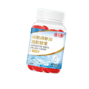 【Three Highs Nemesis】Lowering Blood Lipids Promoting Sleep High Quality Krill Oil For Mid/Supplement Astaxanthin Gel Candy