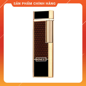 Hộp Quẹt Bật Lửa ga đá Honest BC-1004 Thiết Kế Họa Tiết Kiểu Mới Đẹp Độc Lạ - Giao màu ngẫu nhiên