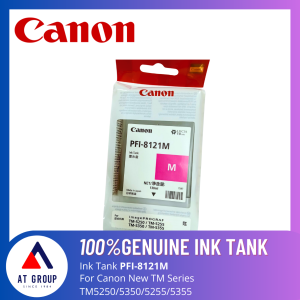 Canon Original PFI-8120 | PFI-8121M | Ink Cartridge (130ml) | TM5200 TM5205 TM5300 TM5305 TM5250 TM5350 TM5255 TM5355 PFI 8120 PFI 8121 ATP atp