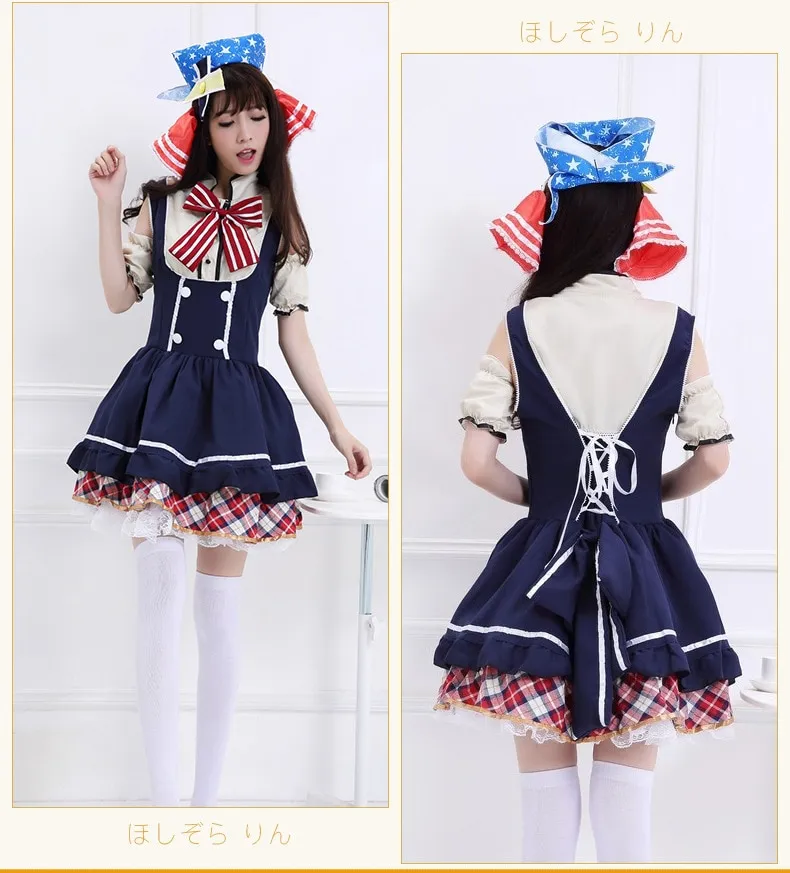  LoliMiss Closer Cosplay Alice Costume Dress Outfit