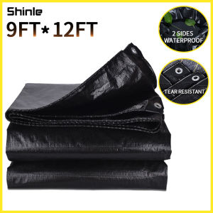 trapal waterproof makapal size 6ft x9ft/9ft x12ft/12ft x19ft/12ftX26ft black  trapal lona outdoor sale truck cover Multiple sizes available