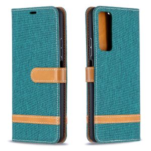 New Phone Case For Huawei Y7A Y6S Y6P Y6 Y7 Y9 Prime 2019 Magnetic Denim Leather Wallet Card Slot Flip Cover Casing