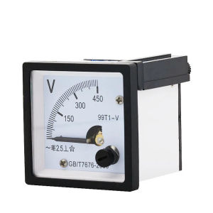 1pc 99T1-V Square 48*48mm 250V/300V/450V/500V/600V/750V/1000V Volt Pointer Meter AC og Voltmeter