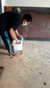 Sprayer elektrik (alat semprot hama dan desinfektan  elektrik rakitan  10Liter)