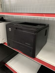 Máy in Laser hai mặt tự động Hp M401d mực mới tặng 1 lọ mực châm khi hết mực