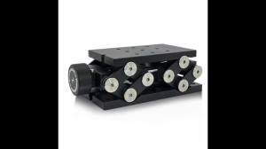 btnx LSD-SJ-80132-M6 15KG Load Capacity Z-Axis Precision Lift Stage Manual Lab Jack Micrometer Screw Drive Linear Adjustment Platform 5Y6Z3