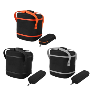 Portable Speaker Storage Organizers Heavy Duty EVA Cover With Mic Holder Bag Carrying Strap For Encore2 Speaker