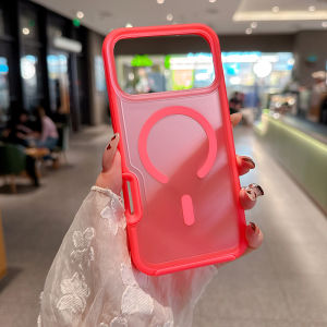 For Magsafe Matte Shockproof Hard Case For iPhone 18Pro 17 16 17Pro Max Wireless Charging Frosted Protective Cover