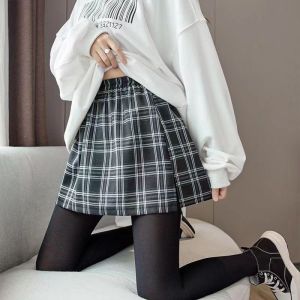 Classic  Plaid Skirt  for Women Fashionable Check Design Design Suitable for a Variety of Wear Dignified and Elegant