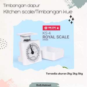 Lion Star Timbangan Dapur / Kitchen Scale/Timbangan terigu/timbangan kue