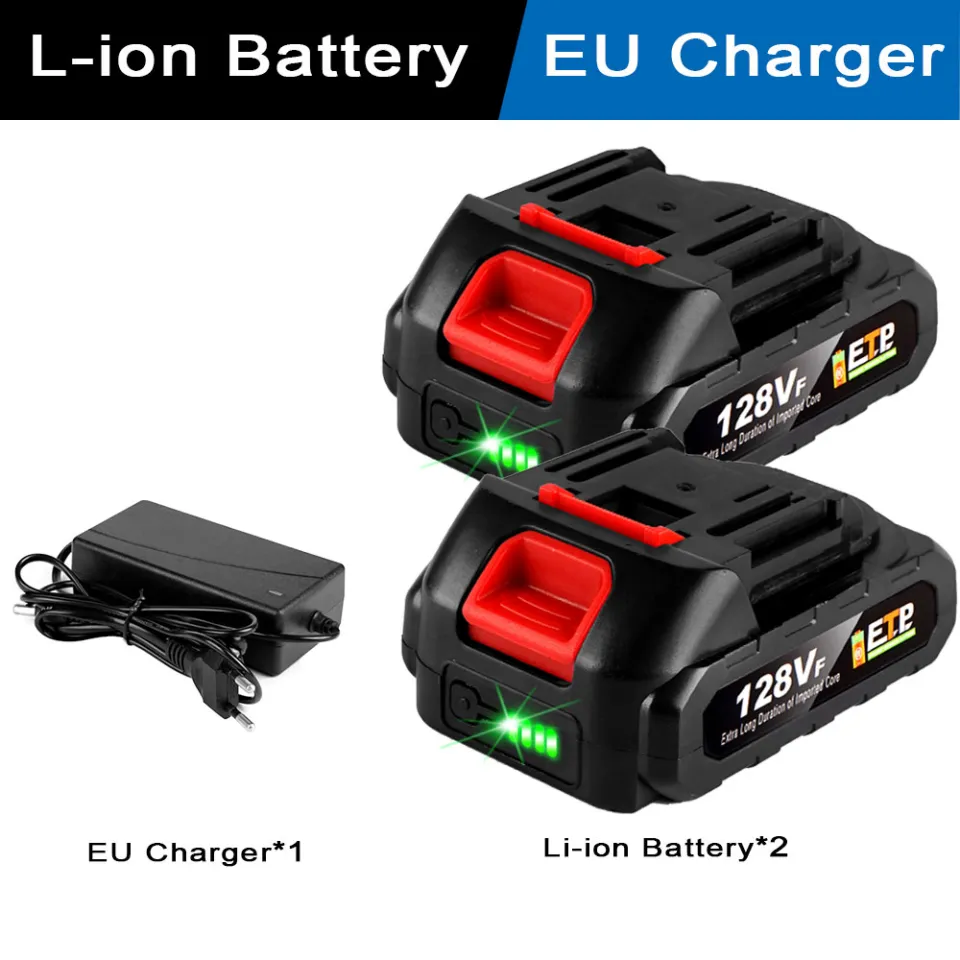 128VF High Quality Rechargeable 18V Lithium Ion Battery Charger