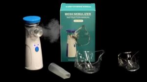 Mesh Nebulizer for Asthma Portable Rechargeable Suitable for Children and Adults Facial Air Cleaner