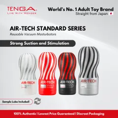 male sex toy automatic TENGA - Aero Silver Ring - Masturbator 1 St main image 1
