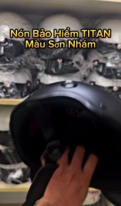 Nón Bảo Hiểm Chính Hãng HELMET Nửa Đầu - Mũ Bảo Hiểm Nửa Đầu 1/2 - Màu Sơn Nhám - Thời Trang Hợp Cho Mọi Lứa Tuổi