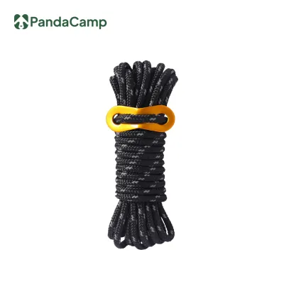 Reflective Camping Rope 5mm Tali Khemah Flysheet Paracord Outdoor Tent Line Reflektif Perkhemahan