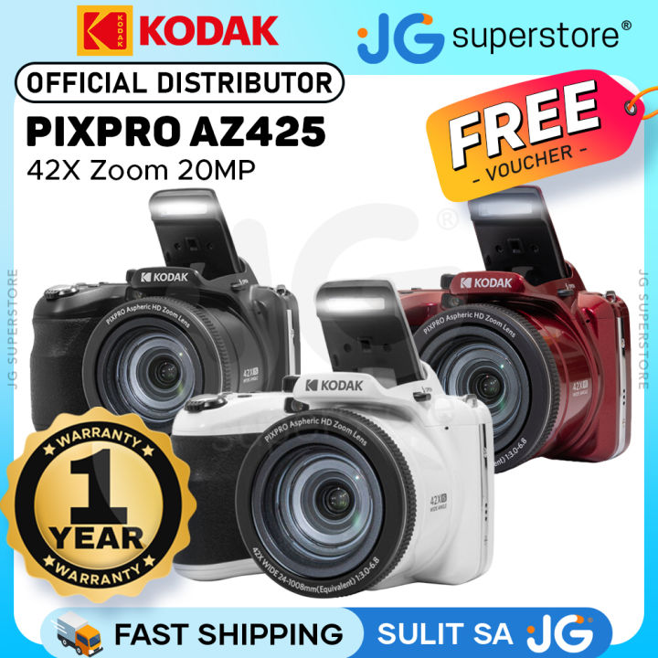 KODAK PIXPRO AZ425 20MP Megapixel 42x Optical Zoom Compact Digital